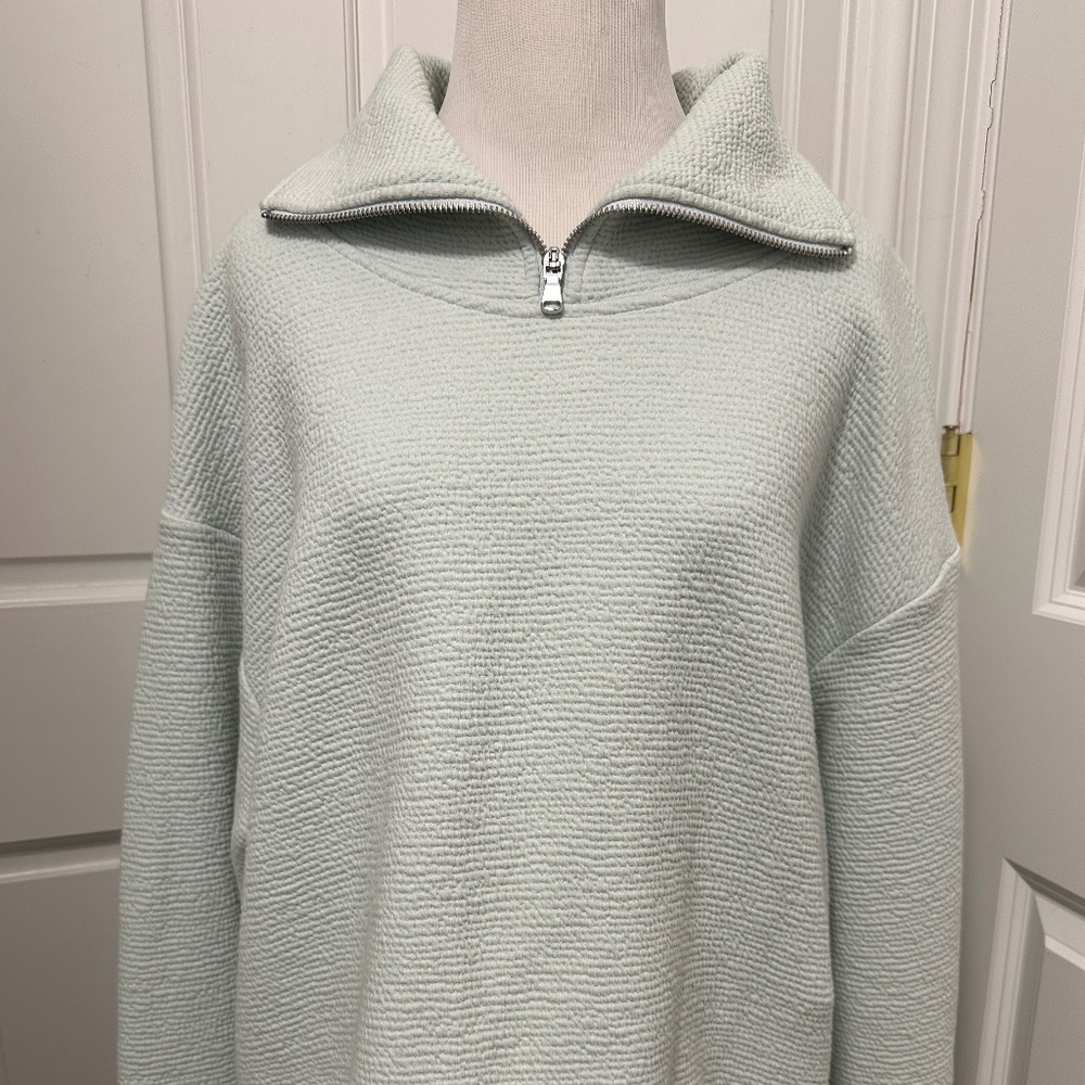 CALIA Women's Elevate 1/4 Zip Long Sleeve Pullover Size Small